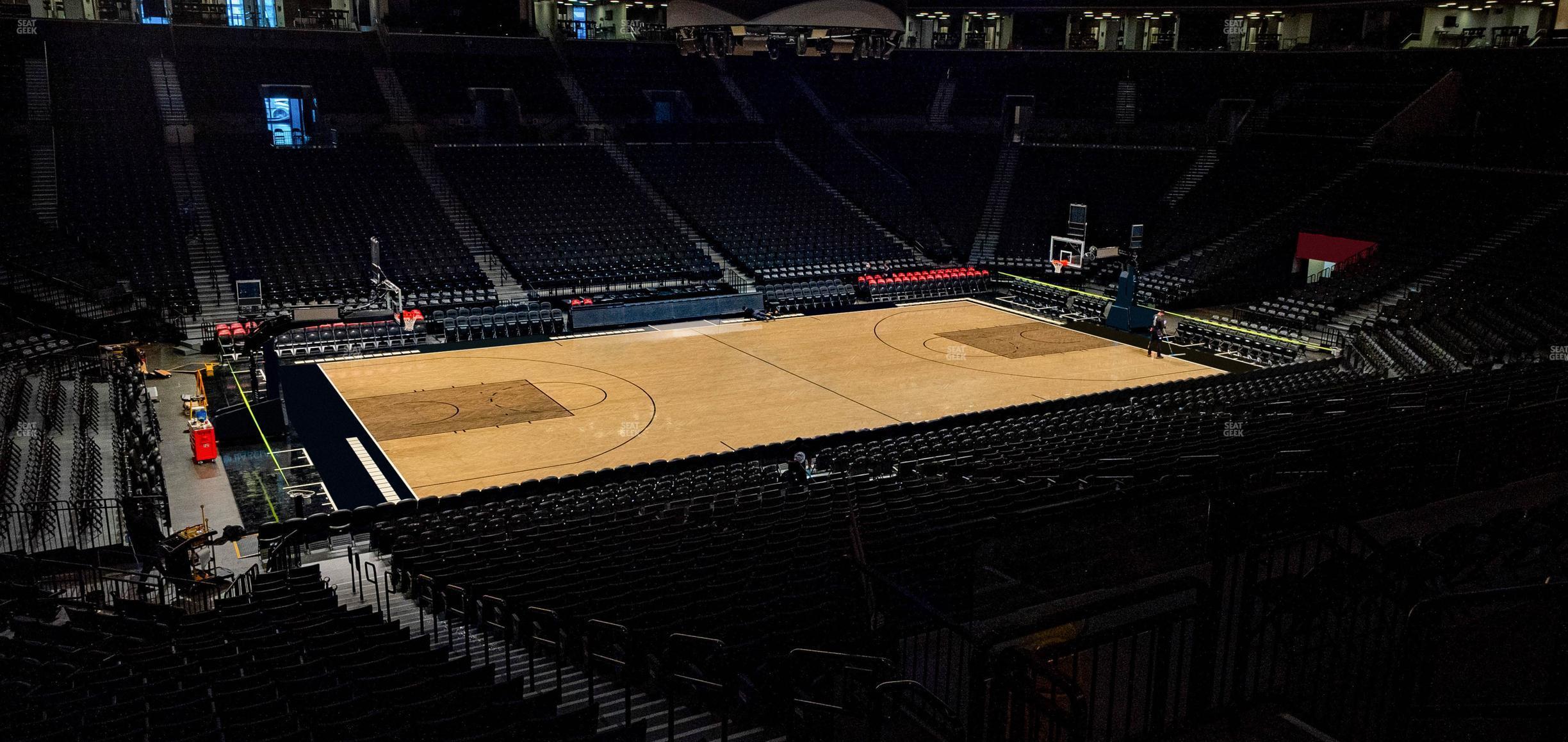 Seating view for Barclays Center Section 126