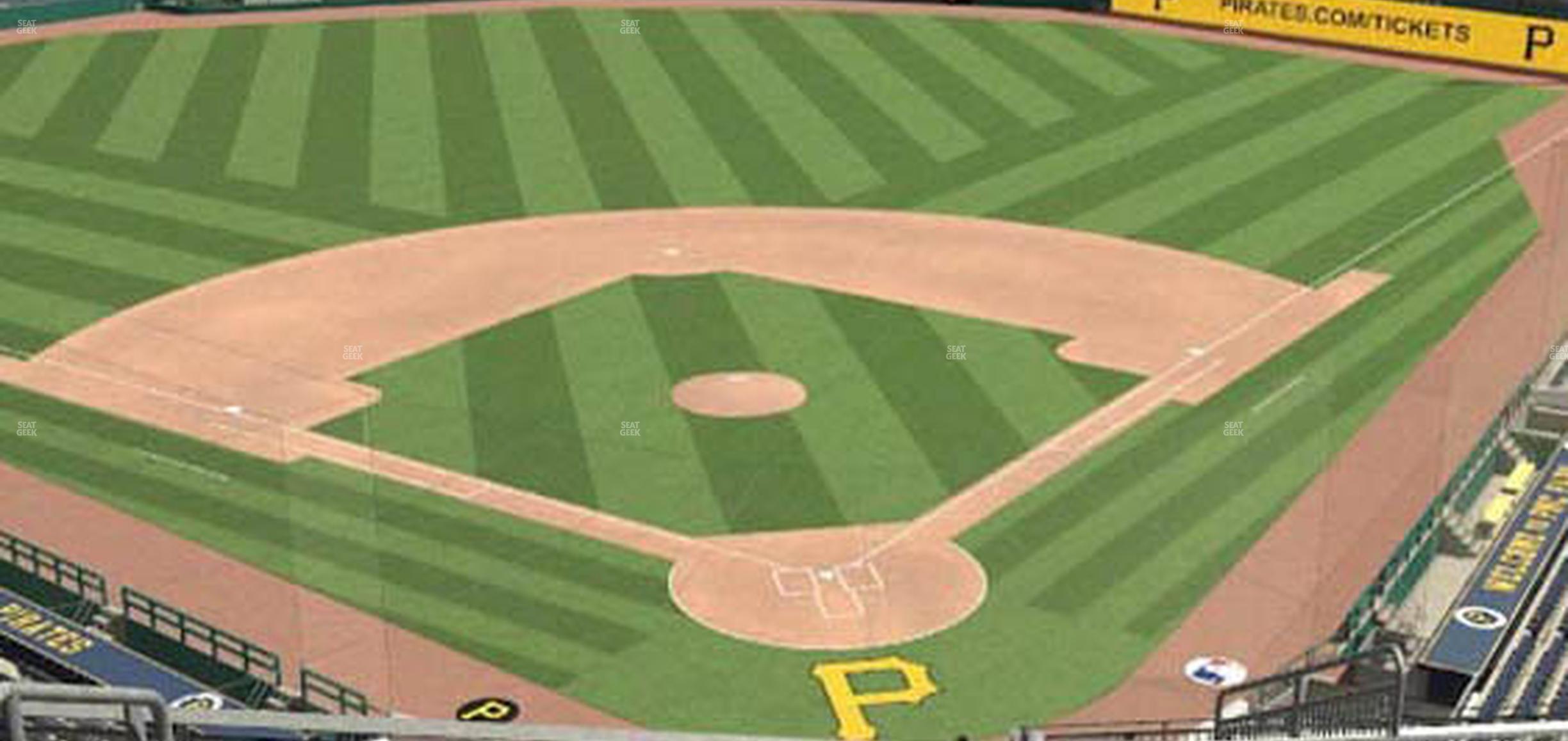 Seating view for PNC Park Section 317