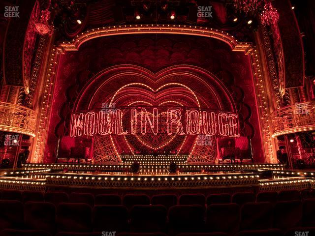 Seating view for Al Hirschfeld Theatre Section Orchestra Front Center