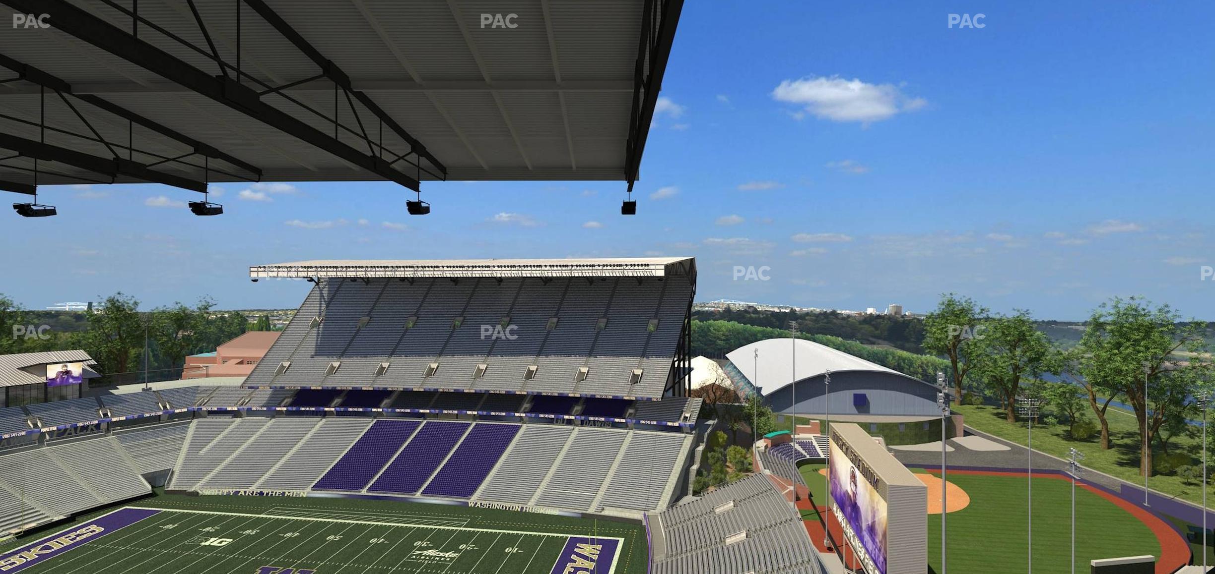 Seating view for Husky Stadium Section 301