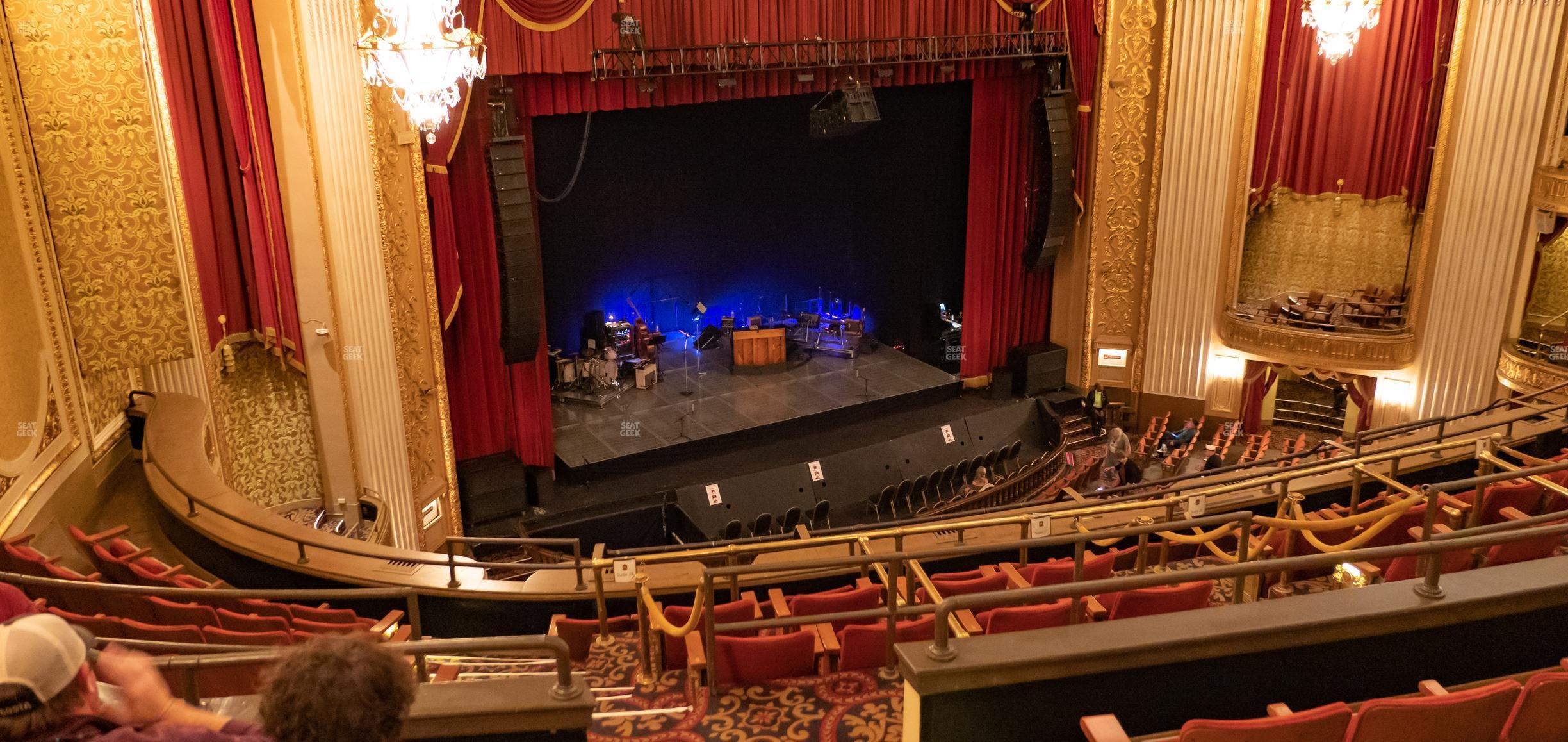 Seating view for Orpheum Theatre - Memphis Section Balcony Left