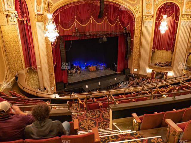 Seating view for Orpheum Theatre - Memphis Section Balcony Left