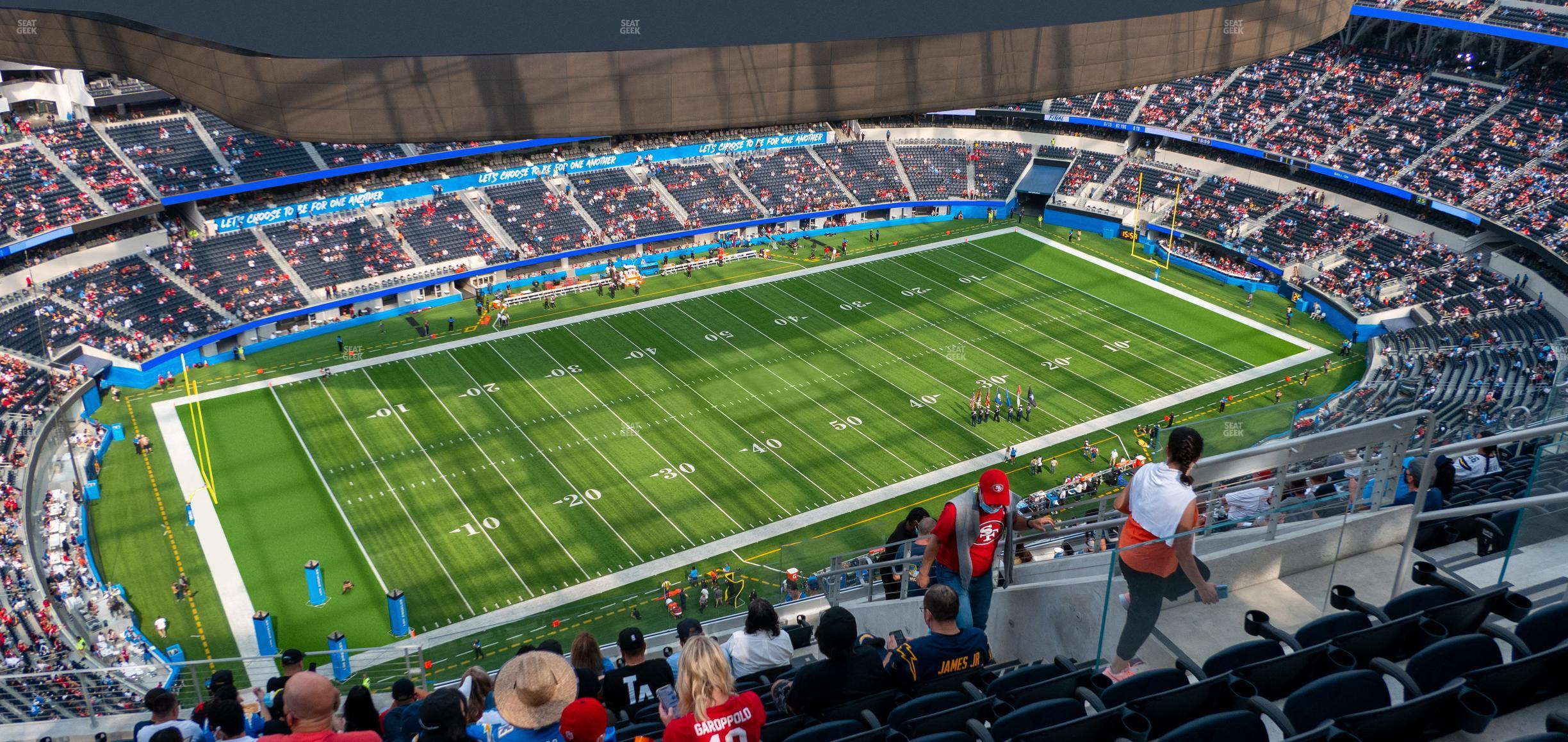 Seating view for SoFi Stadium Section 509