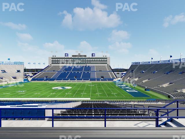 Seating view for LaVell Edwards Stadium Section 133