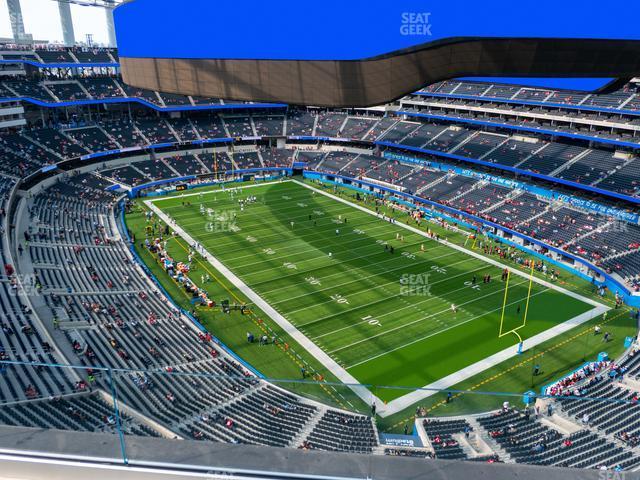 Seating view for SoFi Stadium Section 424