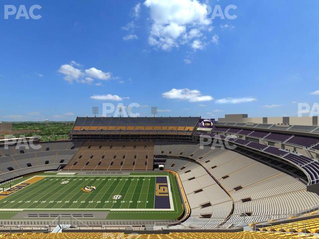 Seating view for Tiger Stadium Section 613