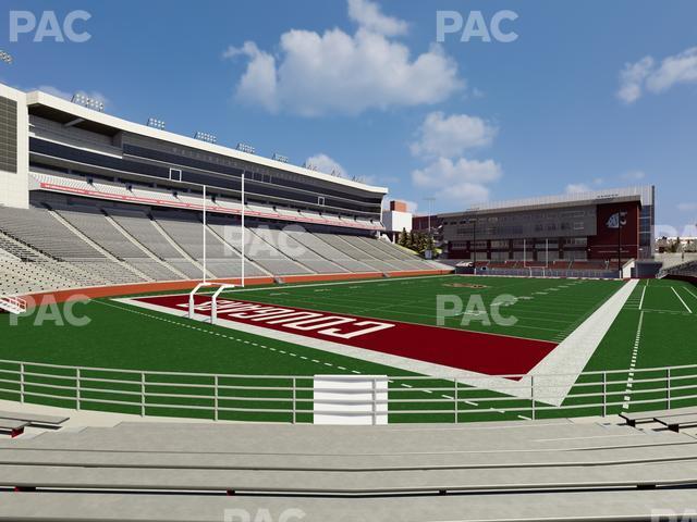 Seating view for Gesa Field Section 19