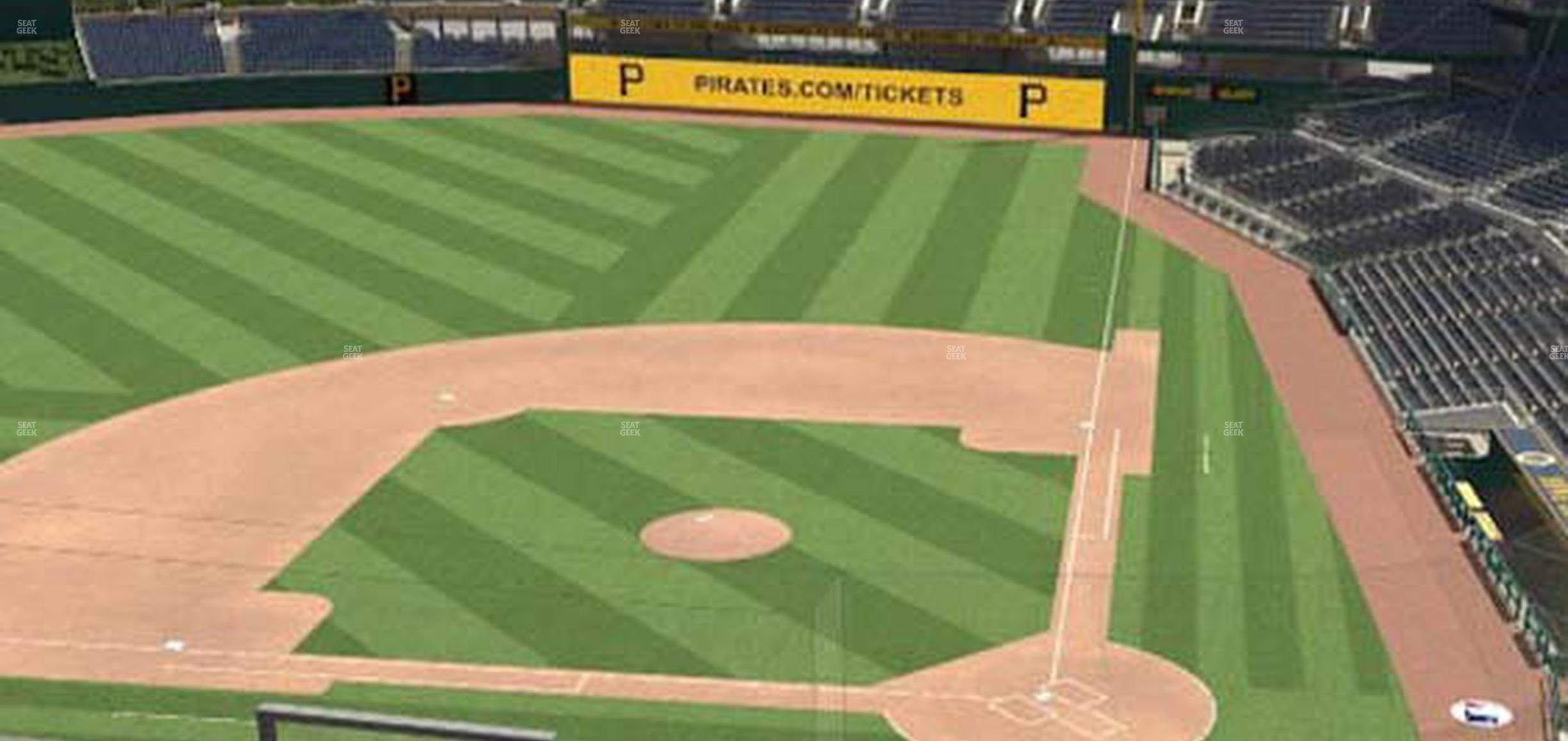 Seating view for PNC Park Section 320