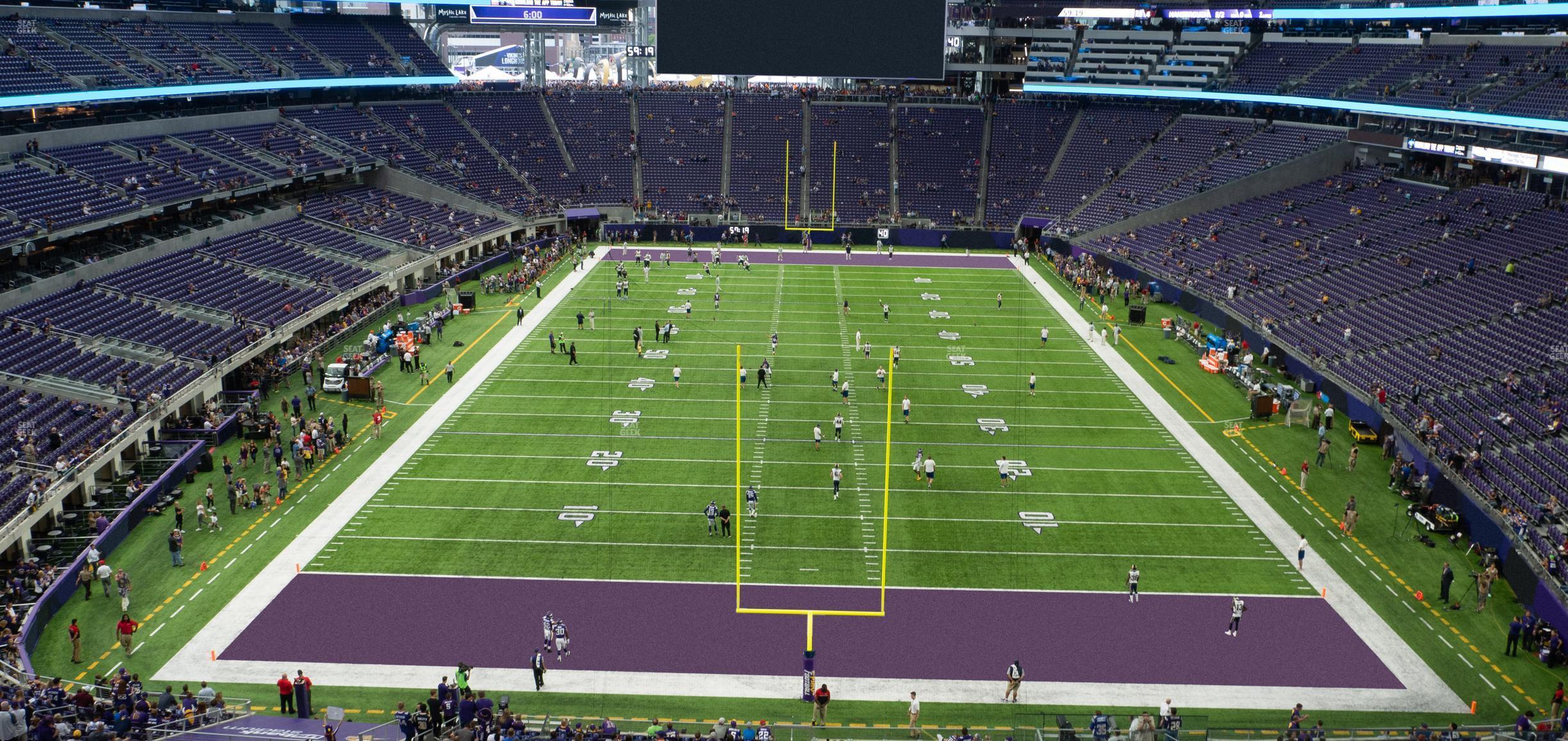 Seating view for U.S. Bank Stadium Section 224