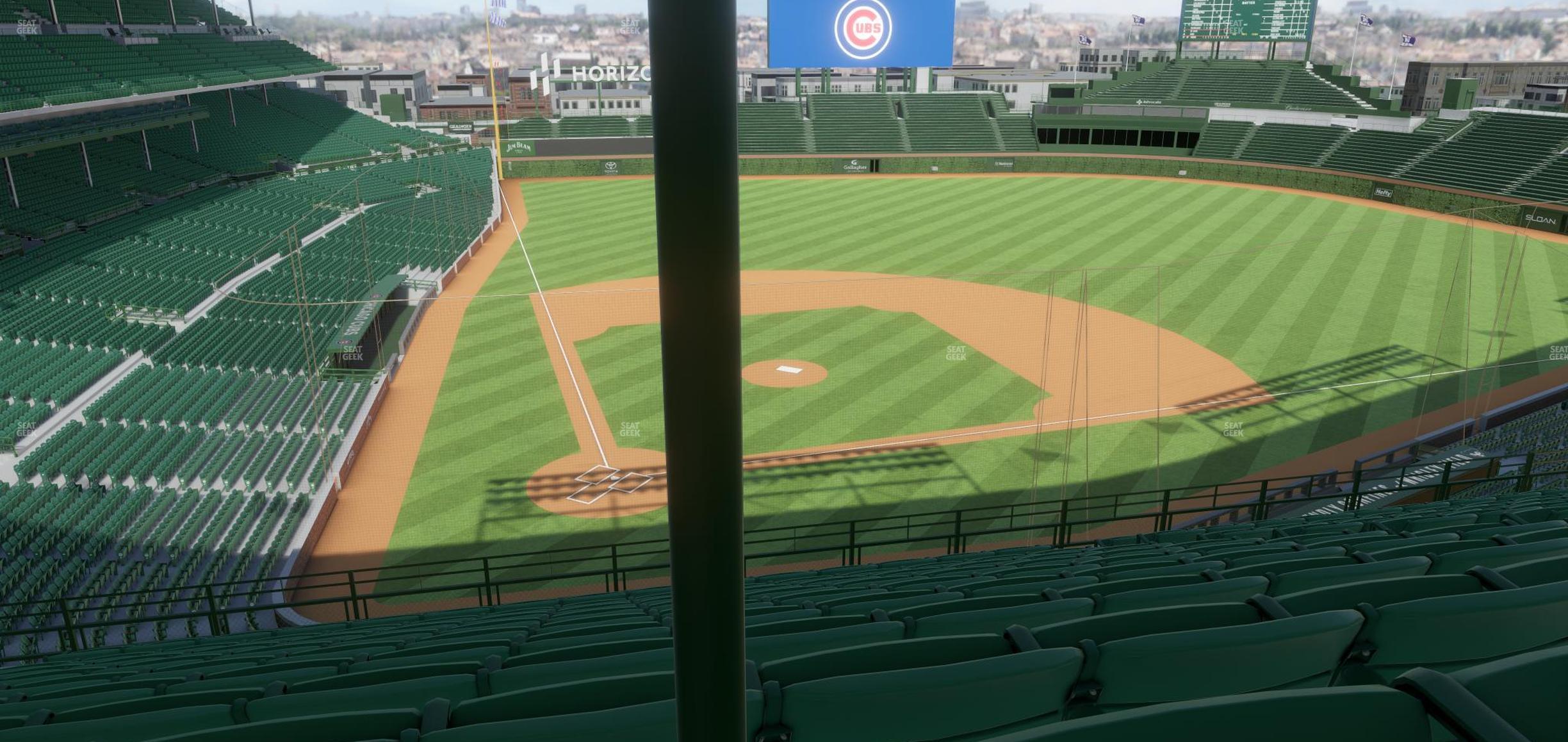 Seating view for Wrigley Field Section 321 Right