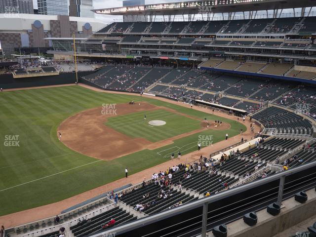 Seating view for Target Field Section 224