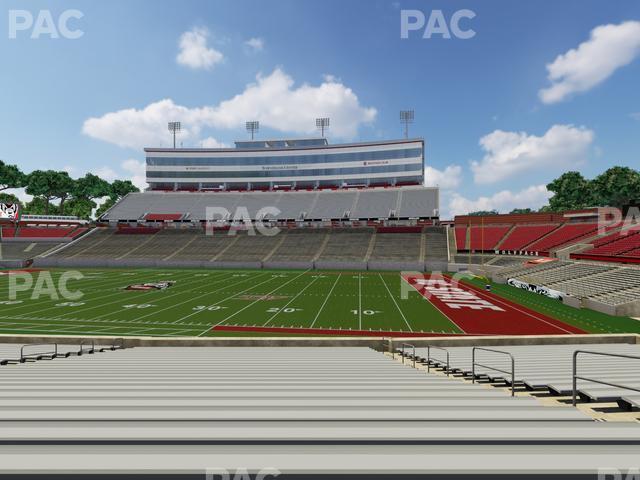 Seating view for Carter-Finley Stadium Section 2