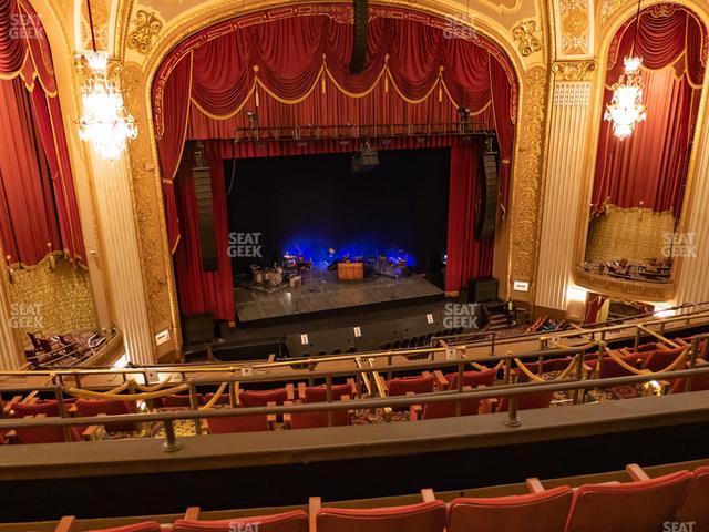 Seating view for Orpheum Theatre - Memphis Section Balcony Left Center