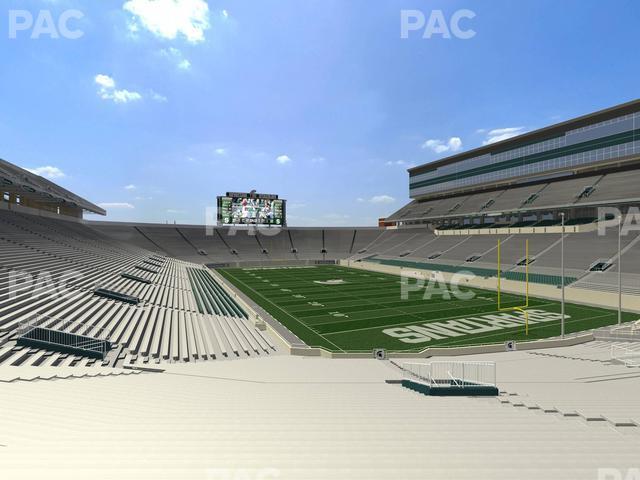 Seating view for Spartan Stadium (Michigan) Section 3