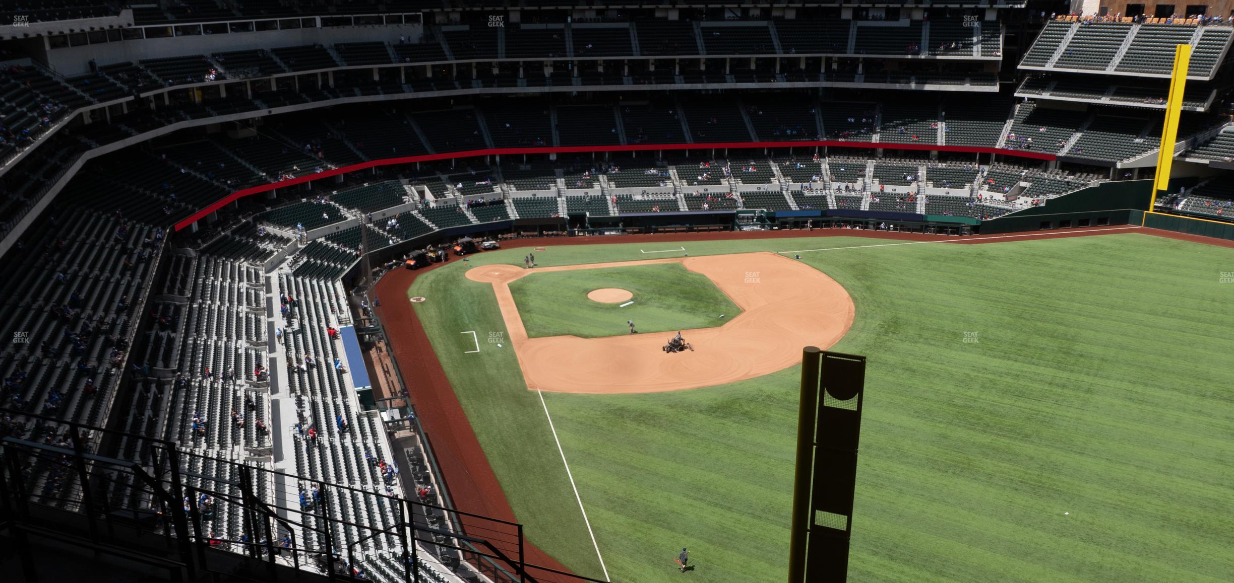 Seating view for Globe Life Field Section 325