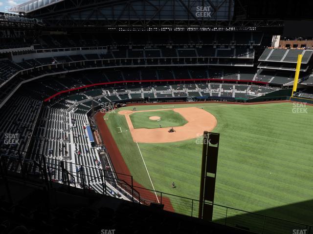 Seating view for Globe Life Field Section 325