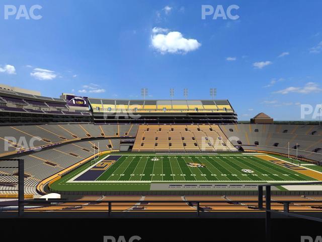 Seating view for Tiger Stadium Section Suite 117