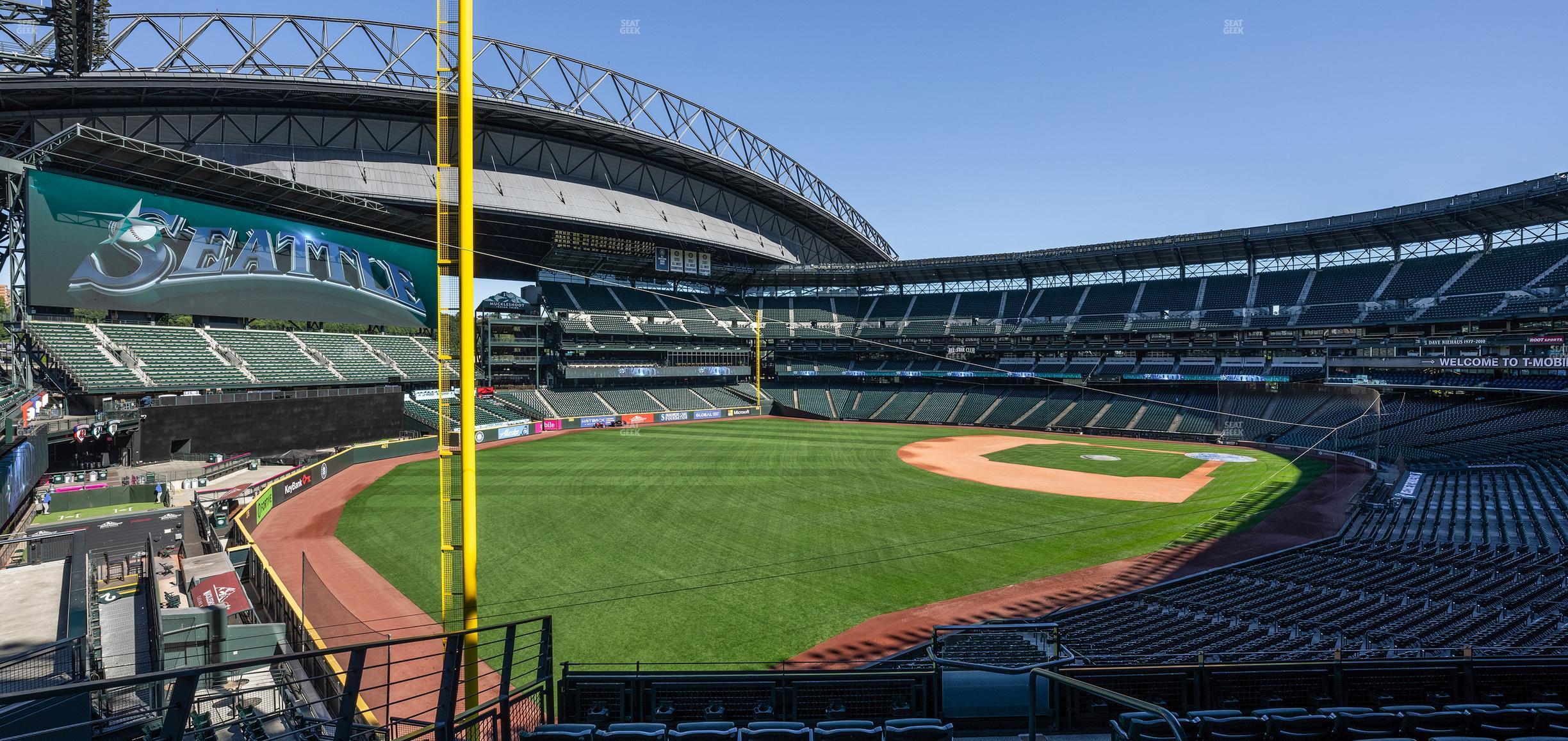 Seating view for T-Mobile Park Section 249