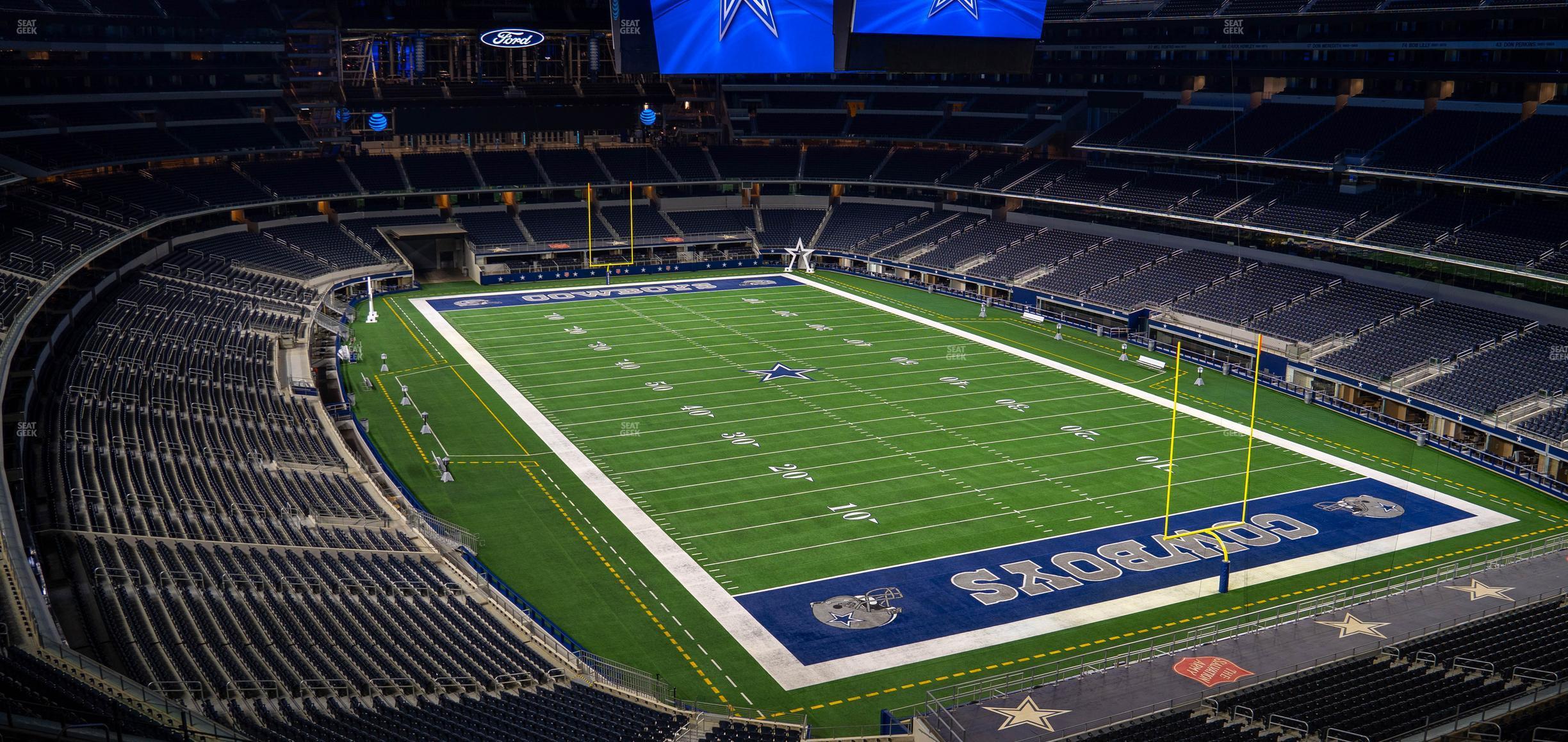 Seating view for AT&T Stadium Section Silver Suite 468