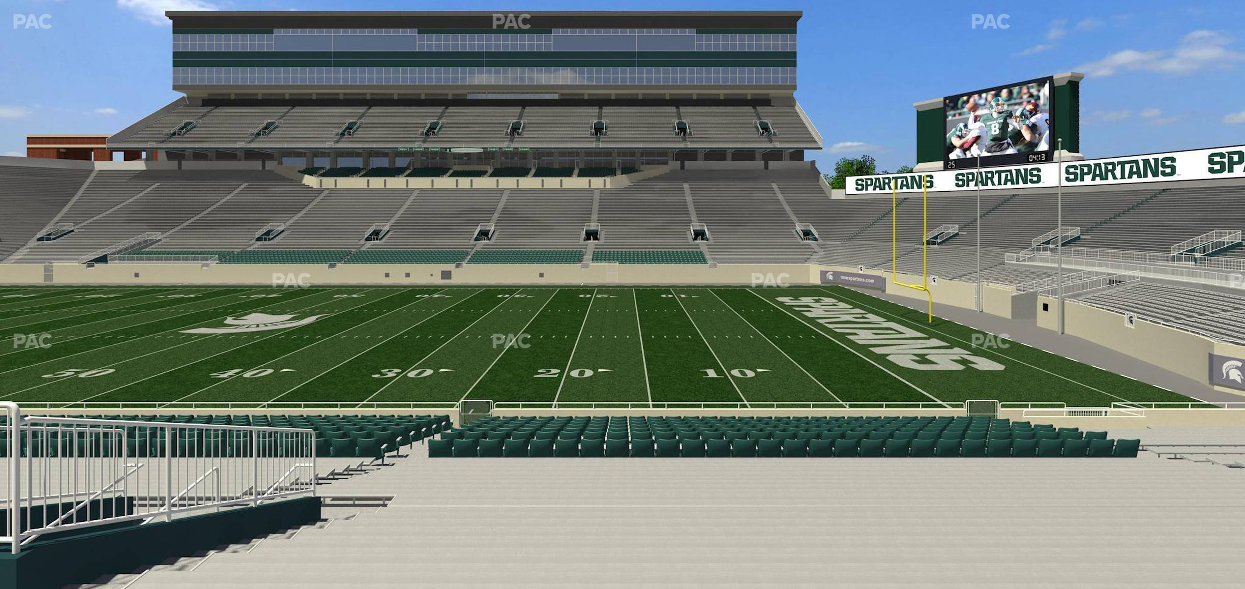 Seating view for Spartan Stadium (Michigan) Section 7