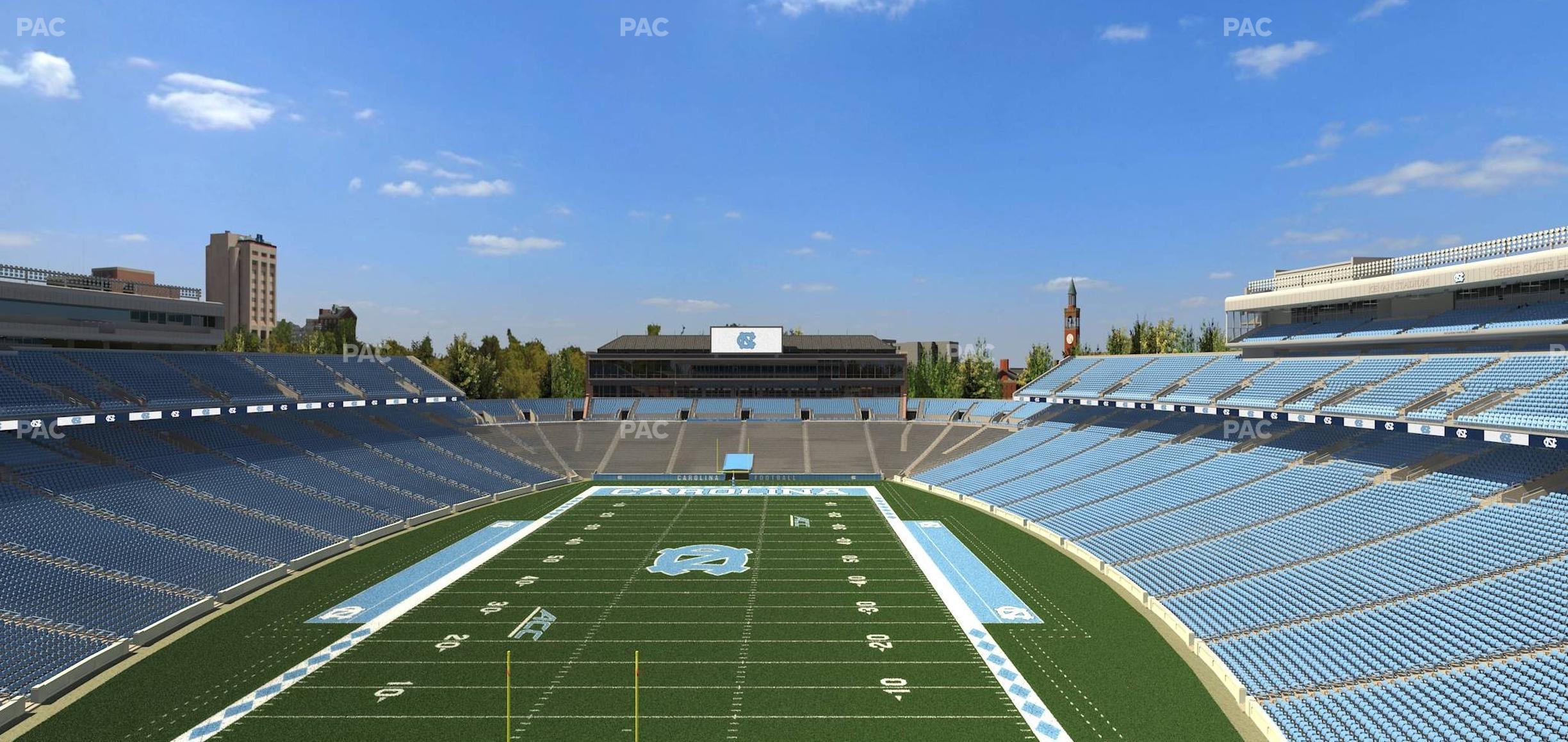 Seating view for Kenan Memorial Stadium Section Suite 13