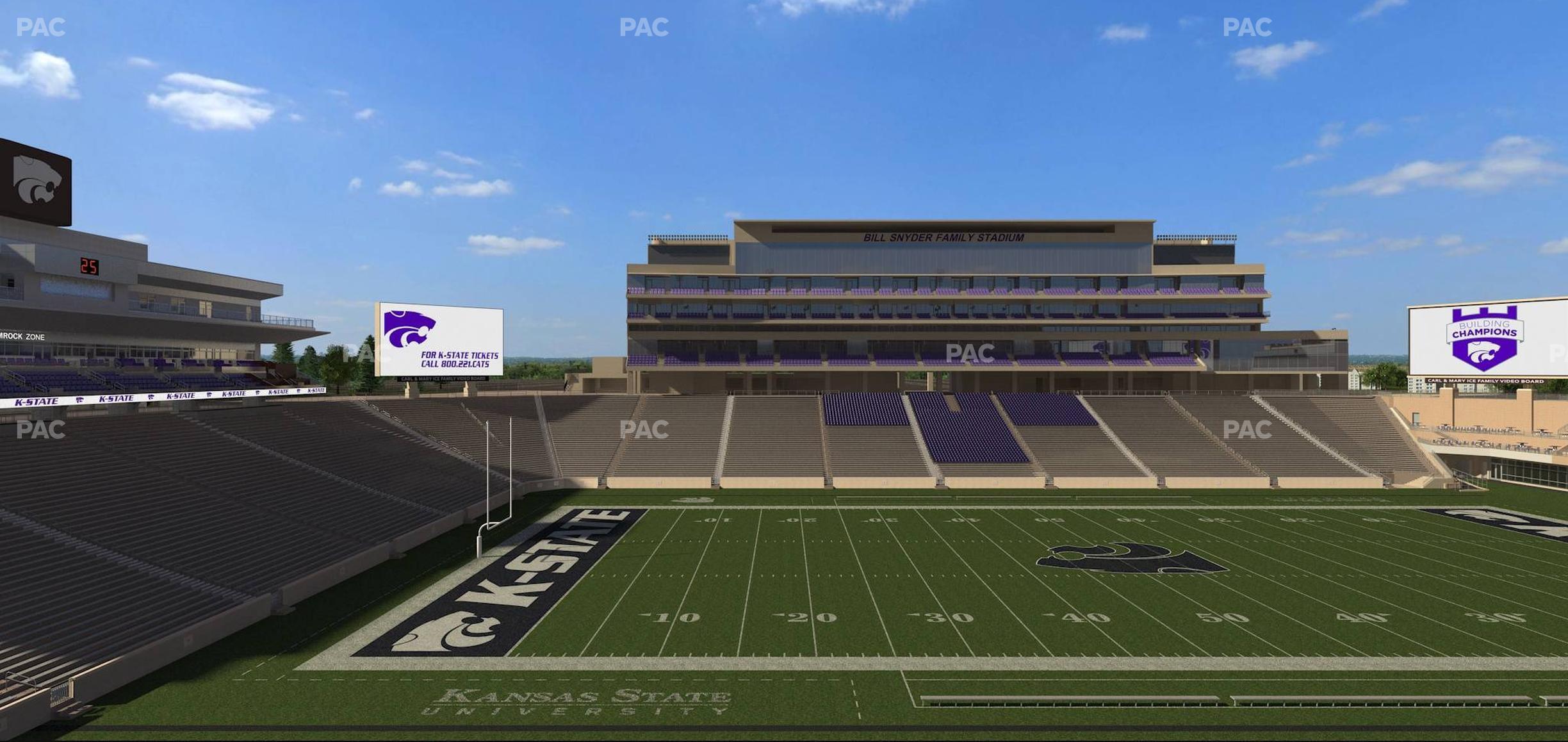 Seating view for Bill Snyder Family Stadium Section 224