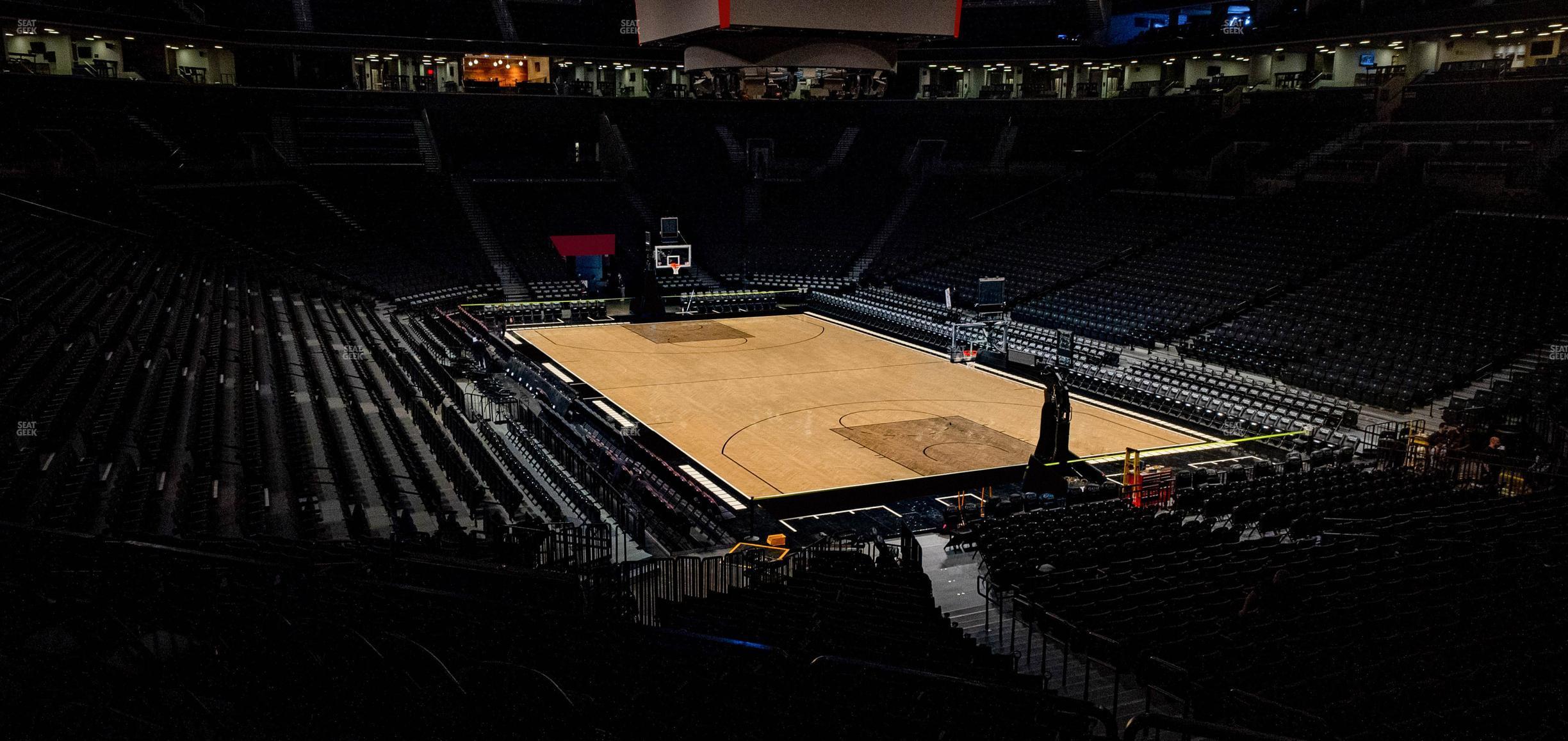 Seating view for Barclays Center Section 102