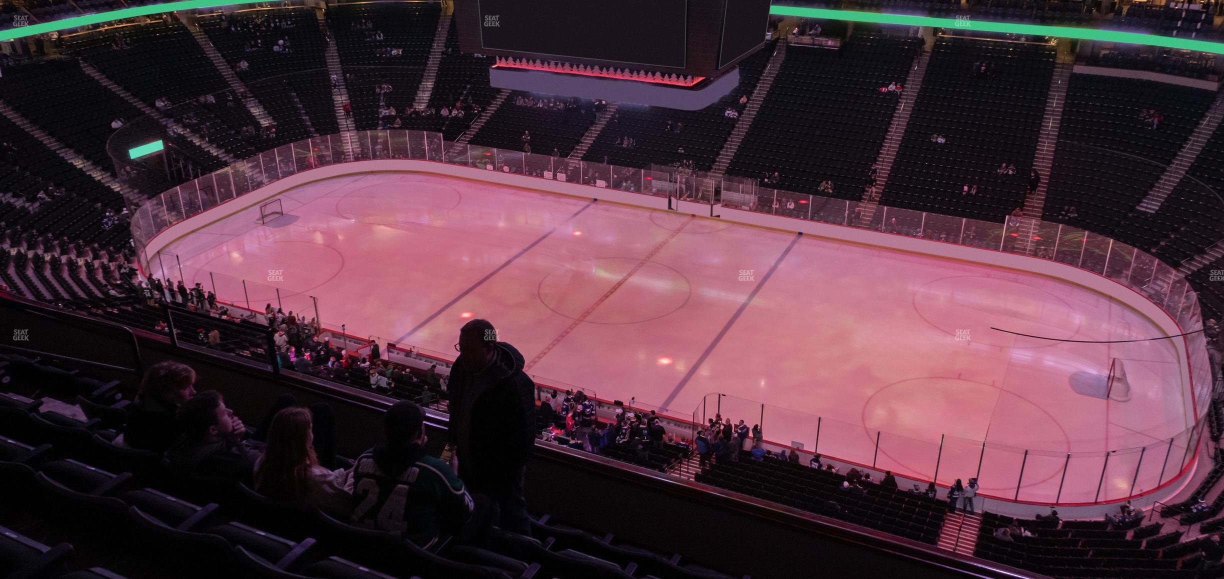 Seating view for Xcel Energy Center Section 217