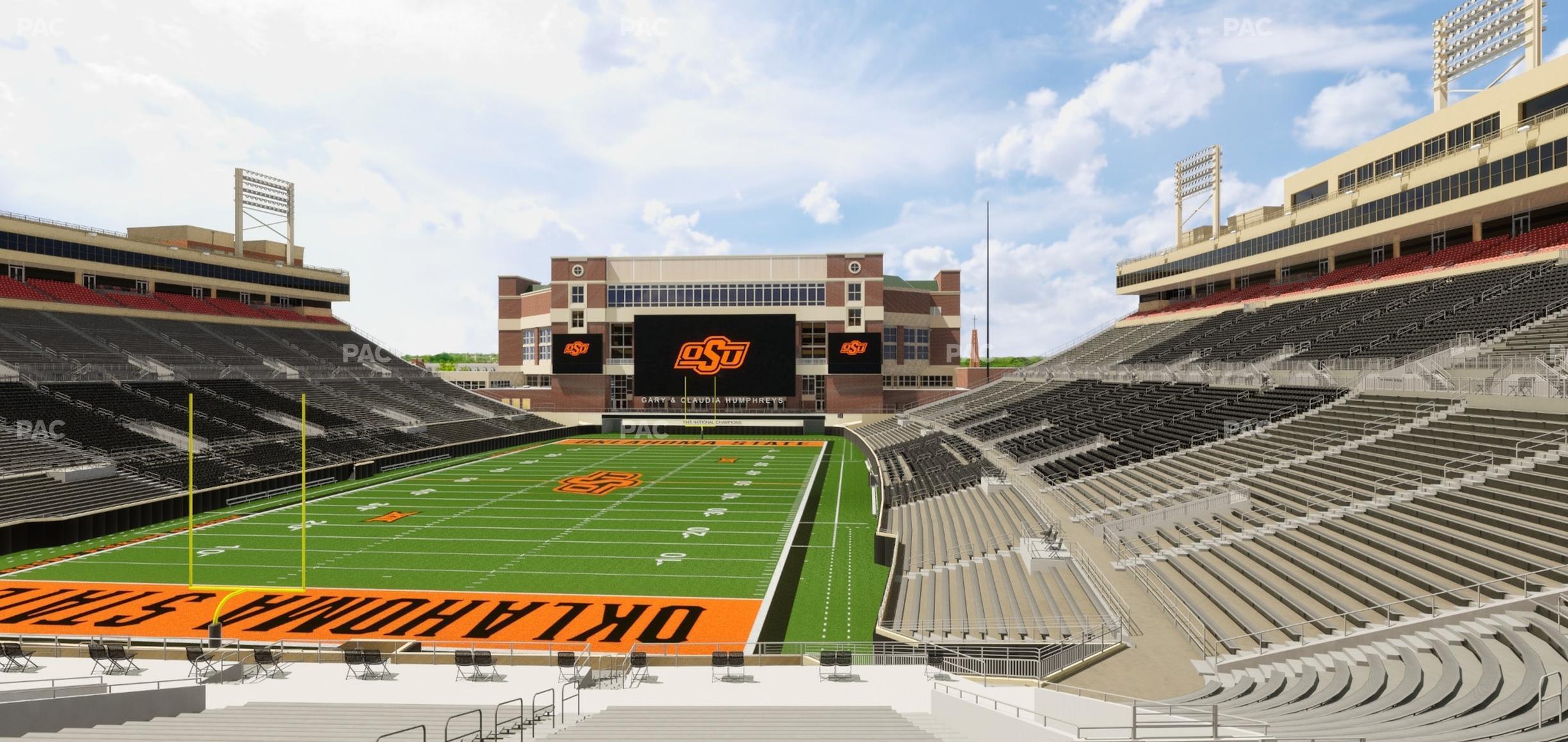 Seating view for Boone Pickens Stadium Section 118