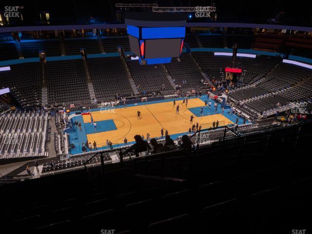 Seating view for Paycom Center Section 310