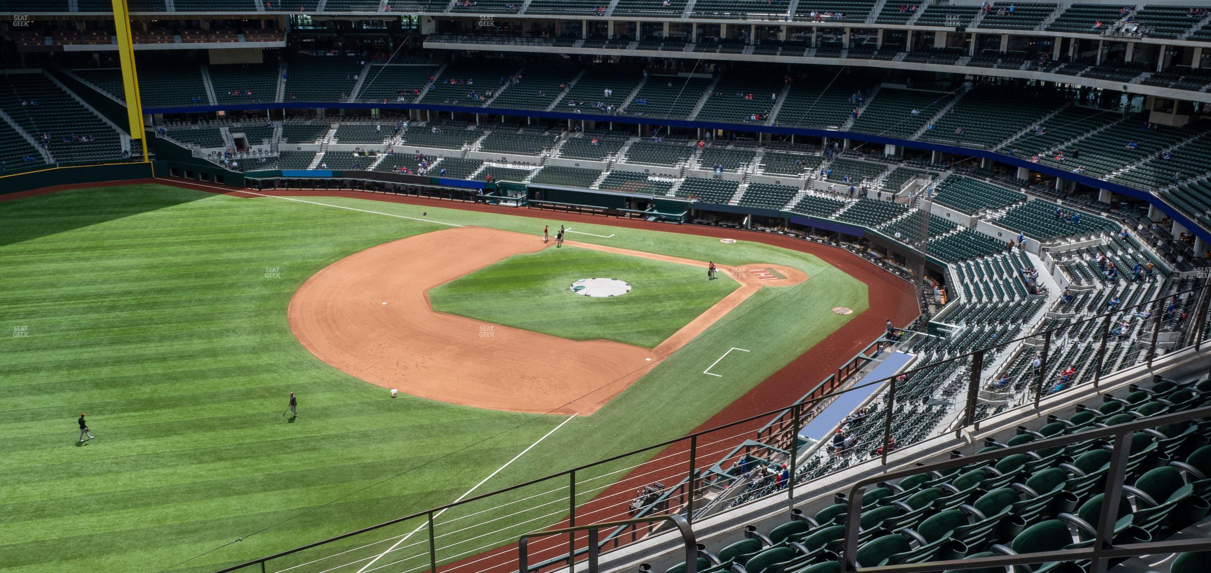 Seating view for Globe Life Field Section 205