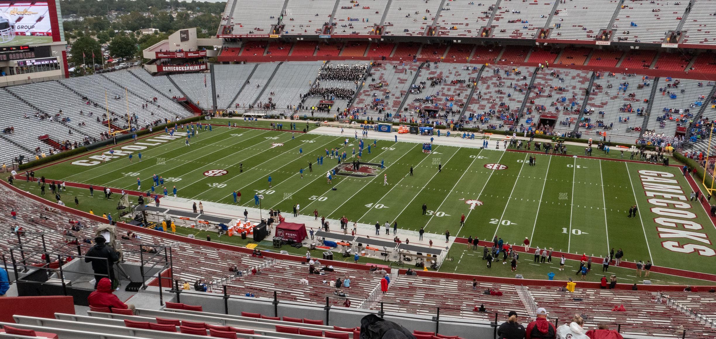 Seating view for Williams Brice Stadium Section 307