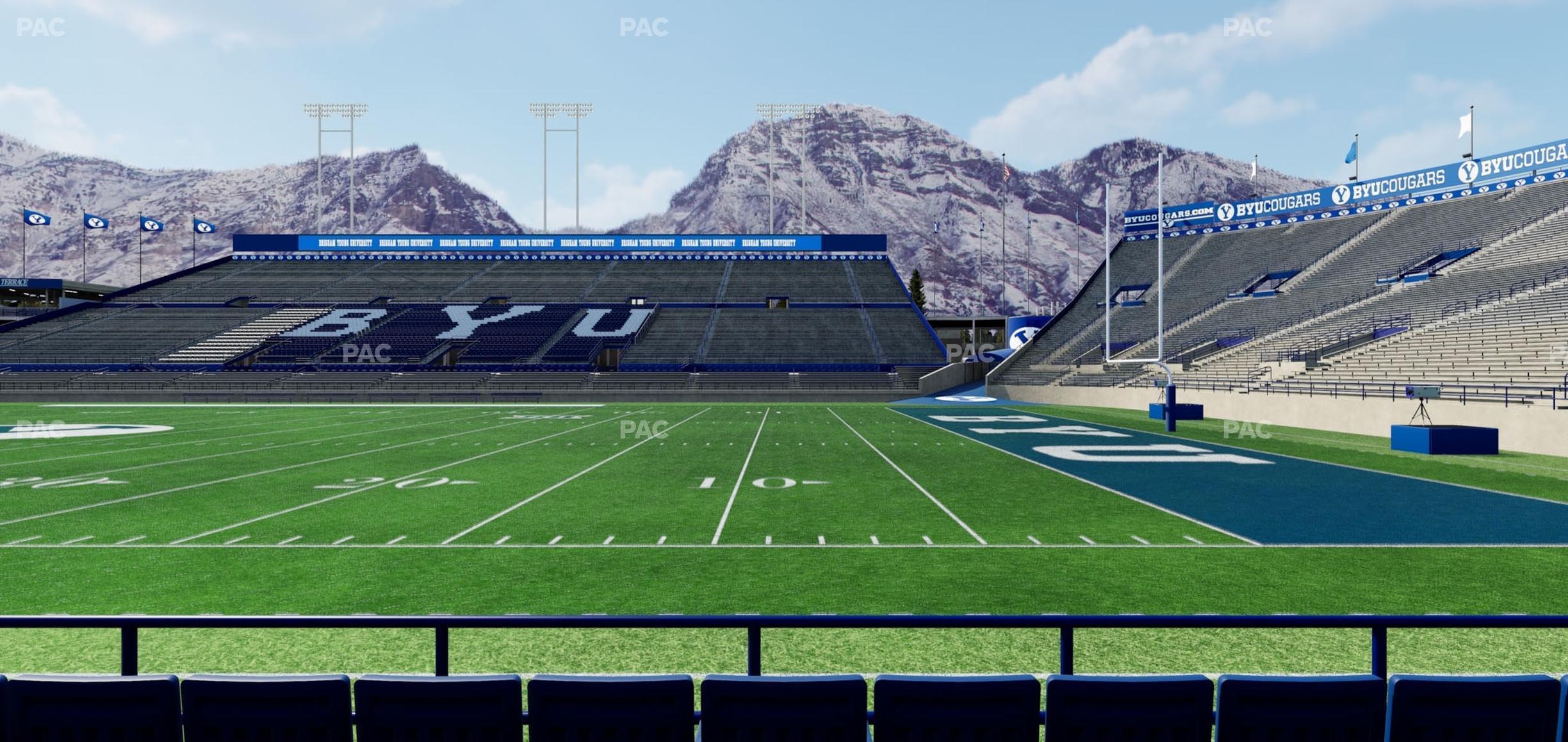 Seating view for LaVell Edwards Stadium Section 2 C