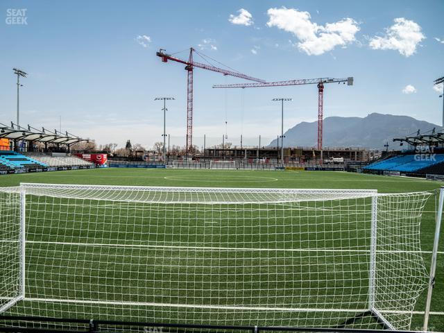 Seating view for Weidner Field Section 112