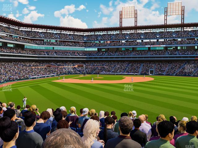 Seating view for Citizens Bank Park Section 103