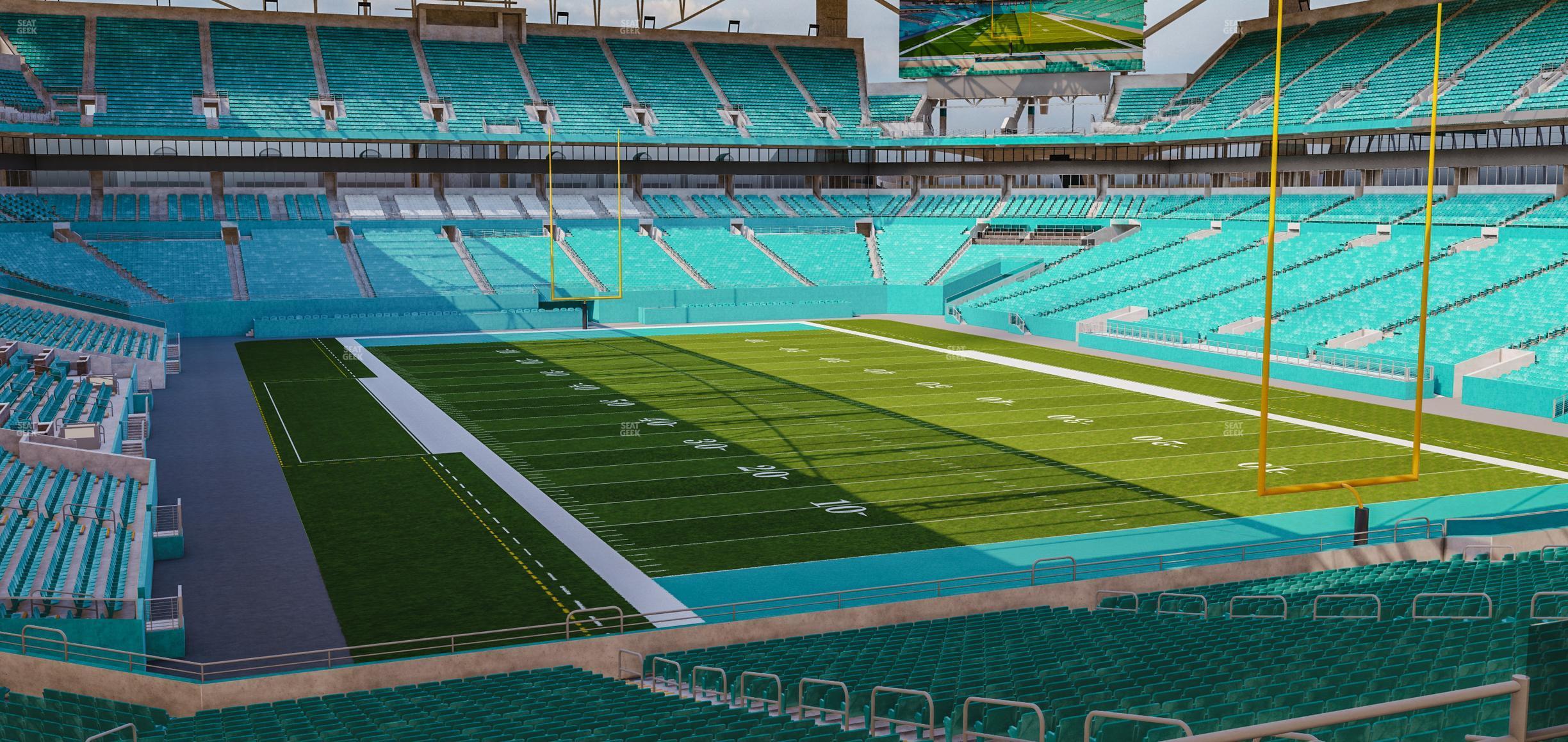 Seating view for Hard Rock Stadium Section 235