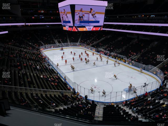 Seating view for Rogers Place Section Loge 19