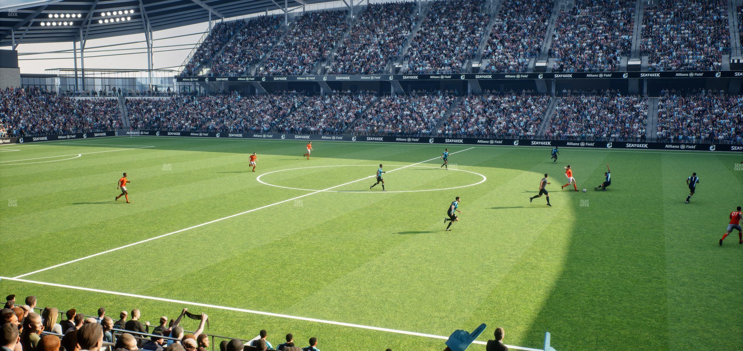 Seating view for Allianz Field Section 30