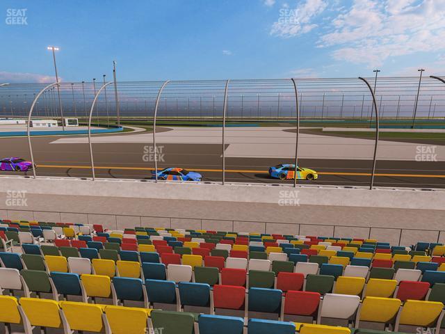 Seating view for Daytona International Speedway Section Front 180