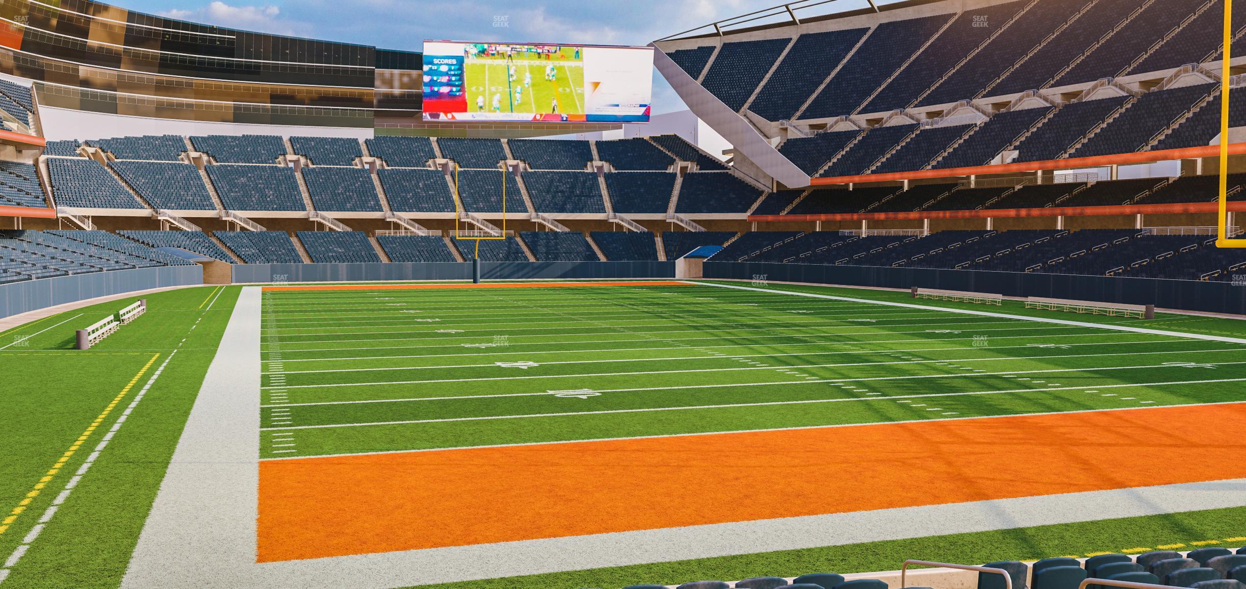 Seating view for Soldier Field Section 154