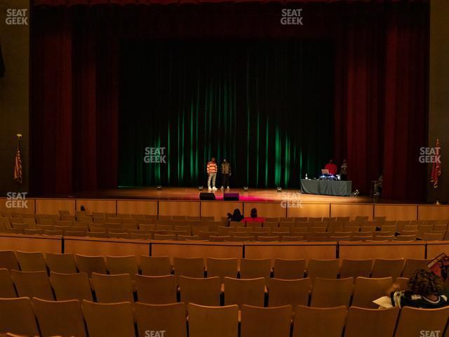 Seating view for Cannon Center For The Performing Arts Section Orchestra