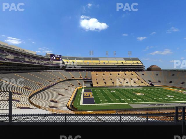 Seating view for Tiger Stadium Section Suite 125