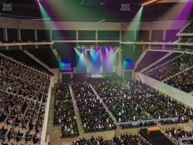 Seating view for Moody Center ATX Section Porch Suite 26