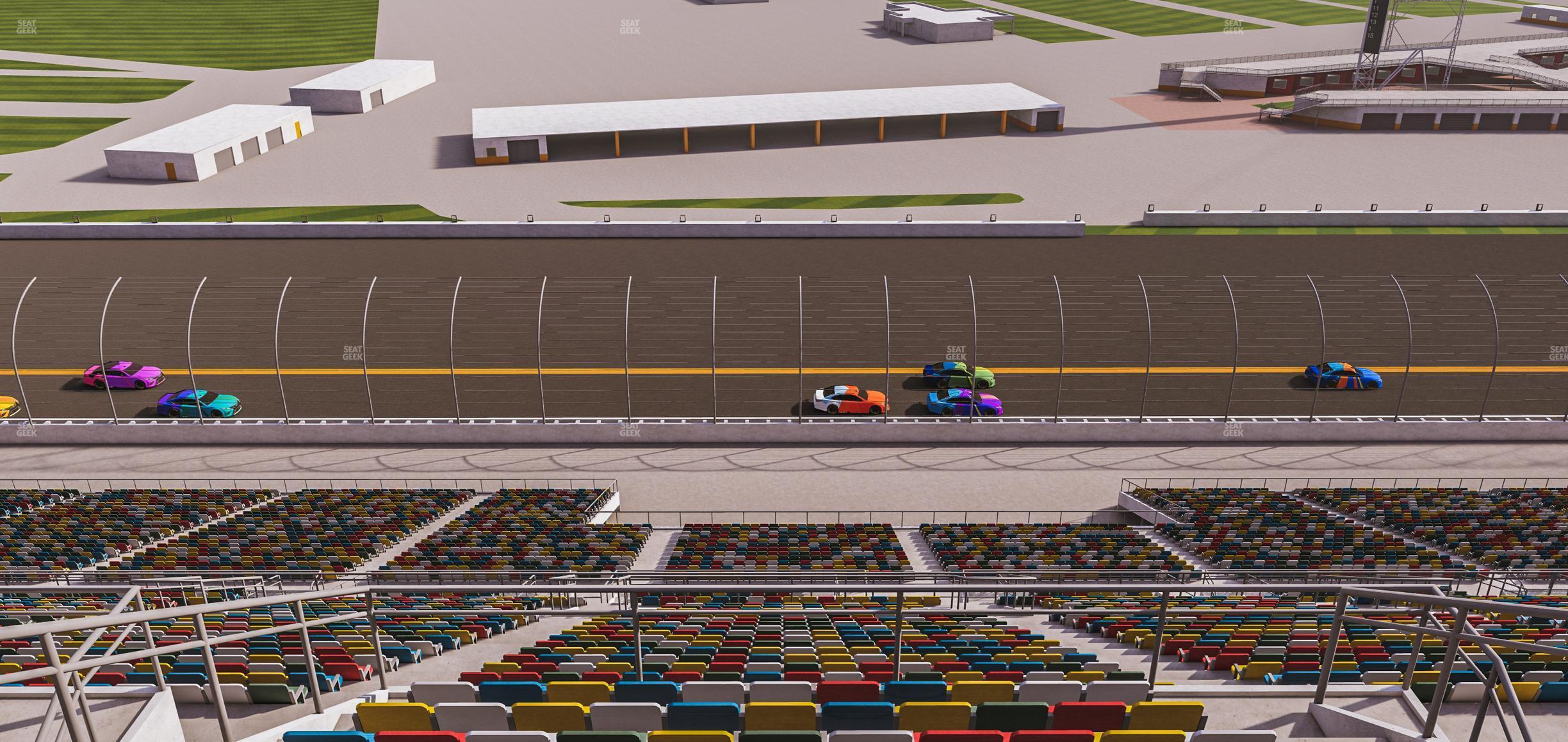 Seating view for Daytona International Speedway Section 418