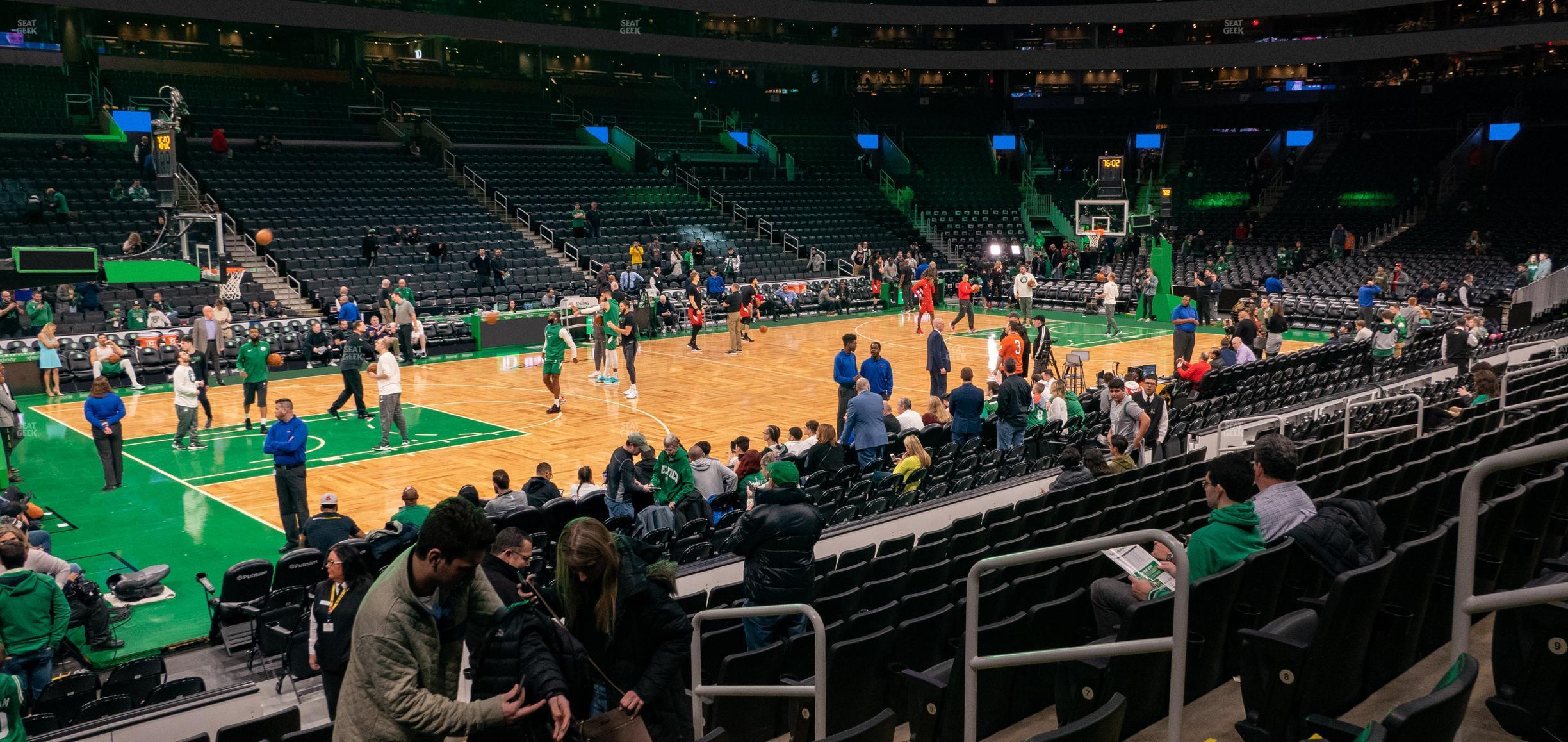 Seating view for TD Garden Section Loge 14