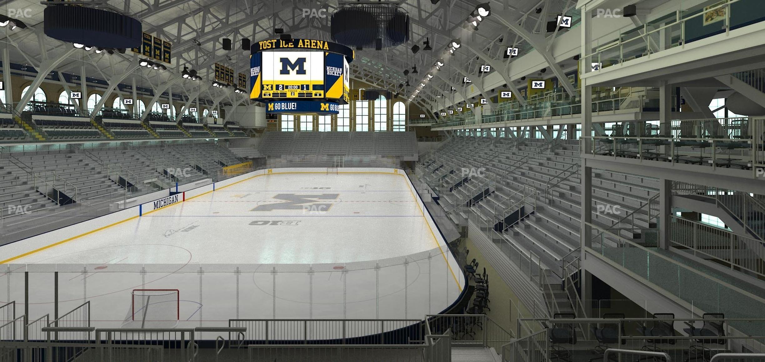 Seating view for Yost Arena Section 28