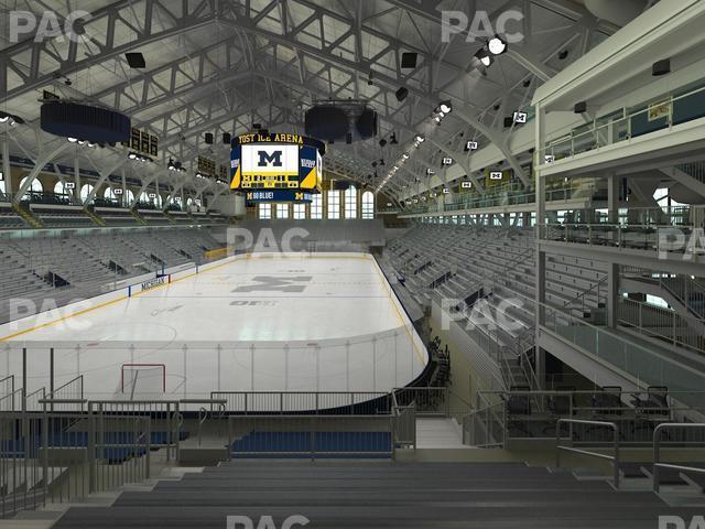 Seating view for Yost Arena Section 28