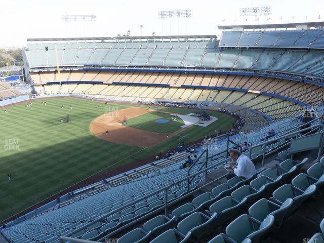 Seating view for Dodger Stadium Section 41 Rs