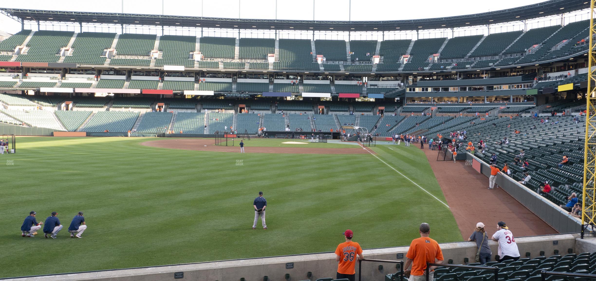 Seating view for Oriole Park at Camden Yards Section 76