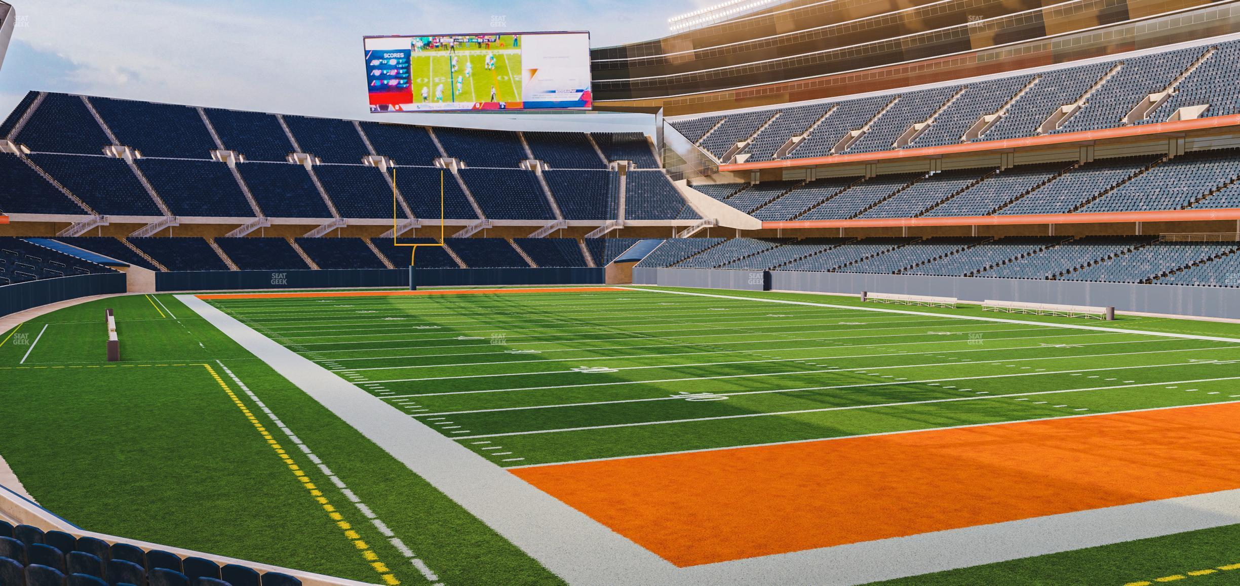 Seating view for Soldier Field Section 126